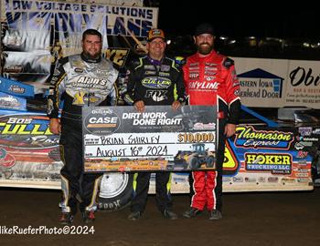 Maquoketa Speedway (Maquoketa, IA) – World of Outlaws – Hawkeye 100 – August 16th-17th, 2024. (Mike Ruefer Photos)