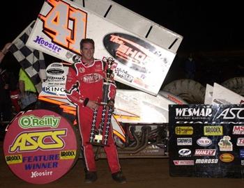 Jason Johnson completed a sweep of the weekend