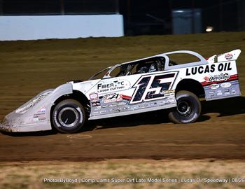 Lucas Oil Speedway (Wheatland, MO) – Comp Cams Super Dirt Series – Ron Jenkins Memorial – August 29th-30th, 2025. (Todd Boyd photo)