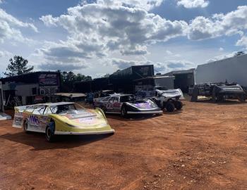 Cameron ready for the action at Rome (Ga.) Speedway on April 15, 2023.