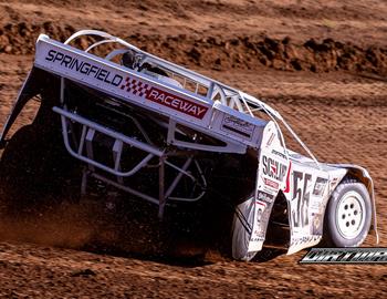 Springfield Raceway (Springfield, MO) – MLRA Founders Tribute – February 28-March 1, 2025. (Dirtman - Rich LaBrier photo)