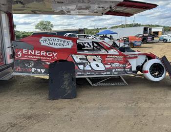 Creek County Speedway (Kellyville, OK) – United States Modified Touring Series (USMTS) – Sooner Showdown – July 31, 2025. (Oklahomatidbits.com photo)