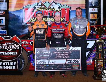Smoky Mountain Speedway (Maryville, TN) – World of Outlaws Late Model Series – Tennessee Tipoff – March 14th-15th, 2025. (Josh James Artwork)