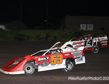 Adams County Speedway (Corning, IA) – Malvern Bank West Series – Gail & Karen Hampel Memorial – June 28th, 2025. (Mike Ruefer Photo)