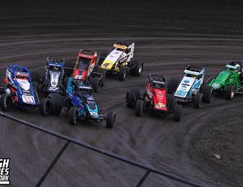 Tri-State Speedway (Haubstadt, IN) – USAC AMSOIL Sprint Car National Championship – Spring Showdown – May 10th, 2025. (Josh James Artwork)