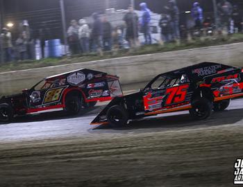 Peoria Speedway (Peoria, IL) – MARS Modified Championship Series – Garry Swibold Memorial – April 26th, 2025. (Josh James Artwork)