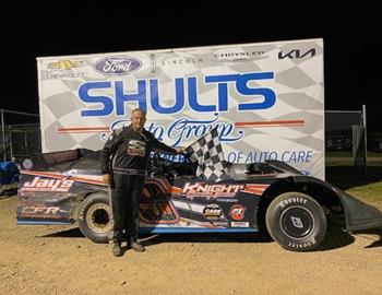 Mike Knight claimed the Super Late Model win at Stateline Speedway (Busti, N.Y.) on Saturday, July 22.