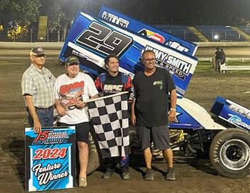 Howard won the Melvin Holcomb Classic on Saturday, June 22 at Riverside International Speedway.