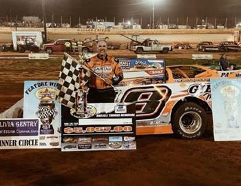 David Payne scored the $5,057 Russell Thomas Memorial victory at Sugar Creek Raceway (Blue Ridge, Ga.) with the Coltman Farms Southern All Star Series on August 24.