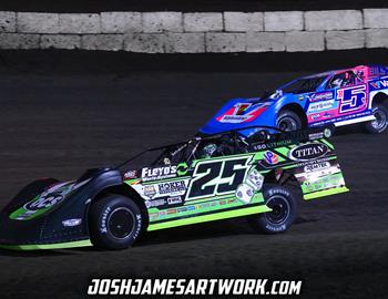 Fairbury Speedway (Fairbury, IL) – World of Outlaws Case Late Model Series – FALS Frenzy – October 7th, 2023. (Josh James photo)
