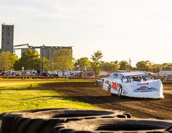 Farmer City Raceway (Farmer City, IL) – Lucas Oil Late Model Dirt Series – Farmer City 74 – May 9th, 2025. (Heath Lawson Photo)
