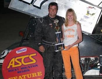 Patrick Bourke in victory lane