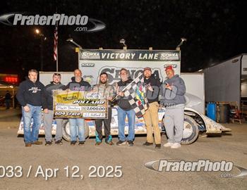 Senoia Raceway (Senoia, Ga.) – Hence & Reba Memorial – April 12th, 2025. (PraterPhoto)