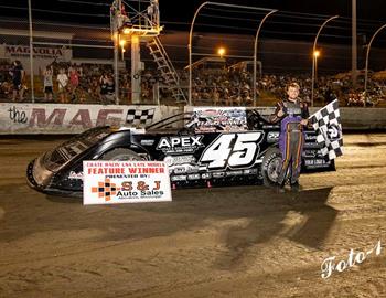 Chase Holland wins at Magnolia Motor Speedway (Columbus, MS) on July 3, 2024. (Foto-1 photo)