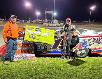 Chase Osterhoff topped the DIRTcar UMP Pro Late Model action at Farmer City (Ill.) Raceway on Friday night for his third win of the year.