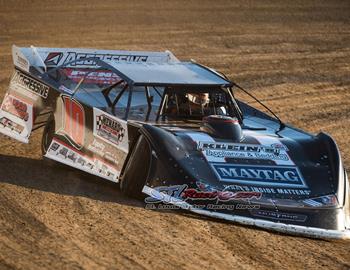 Daryn in action at Federated Auto Parts at I-55 Raceway (Pevely, Mo.) on April 1, 2023.