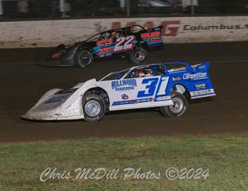 Magnolia Motor Speedway (Columbus, MS) – Crate Racin USA – Governors Cup – July 12th-13th, 2024. (Chris McDill Photo)