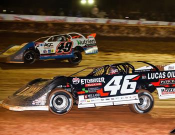 Golden Isles Speedway (Brunswick, GA) – Lucas Oil Late Model Dirt Series – Super Bowl of Racing – January 26th-28th, 2023. (Heath Lawson Photo)