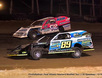 I-35 Speedway (Winston, MO) – USRA Heartland Modified Tour (HMT) – October 19, 2024. (Todd Boyd photo)