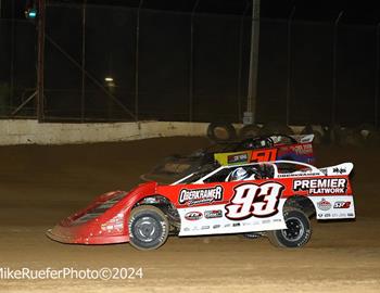 Callaway Raceway (Fulton, MO) – Lucas Oil Midwest Late Model Racing Association (MLRA) – June 7, 2024. (Mike Ruefer photo)