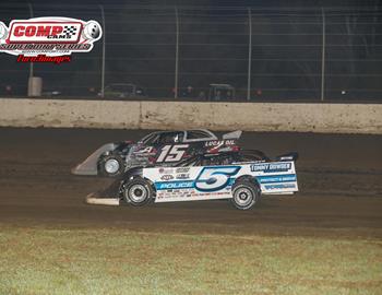 Magnolia Motor Speedway (Columbus, MS) – COMP Cams Super Dirt Series – Cotton Pickin – October 11-12, 2024. (Turn 3 images photo)