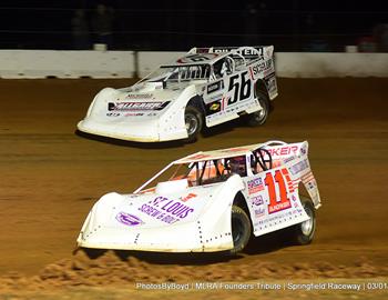 Springfield Raceway (Springfield, MO) – MLRA Founders Tribute – February 28-March 1, 2025. (Todd Boyd photo)
