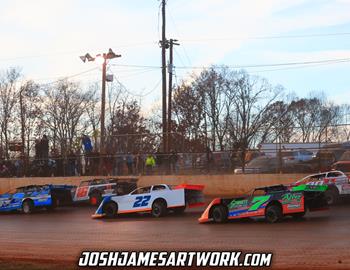 411 Motor Speedway (Seymour, TN) – Leftover – November 25th, 2023. (Josh James photo)