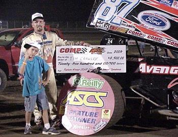 Tim Crawley wins his second of Speedweek