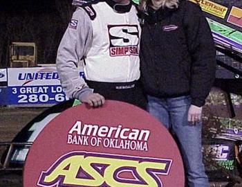 Sean McClelland in victory lane