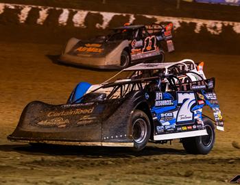 Florence Speedway (Walton, KY) – Lucas Oil Late Model Dirt Series – North/South 100 – August 8th-10th, 2024. (Heath Lawson Photo)