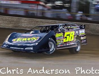 Volusia Speedway Park (Barberville, FL) - 50th annual DIRTcar Nationals - World of Outlaws Morton Buildings Late Model Series - February 8th-13th, 2021. (Chris Anderson photo)