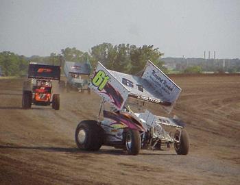 Danny Jennings into turn three