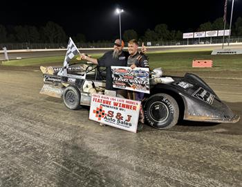 Chase Holland wins at Magnolia Motor Speedway (Columbus, MS) on June 29, 2024.