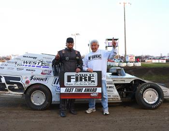 Farmer City Raceway (Farmer City, IL) – Midwest Auto Racing Series (MARS) – Illini 100– April 12, 2025. 