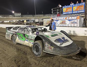 Victory Lane at Federated Auto Parts Raceway at I-55 on June 10.