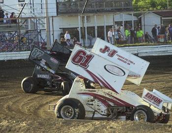 Jamie McDonald (61) and Brian McClelland (87)