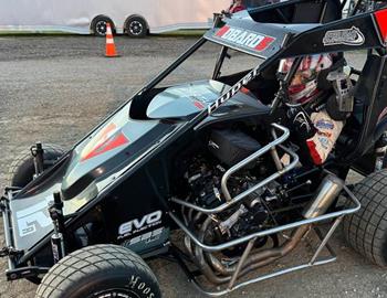 Harrison Robards competes at Coles County Speedway (Mattoon, IL) on May 25, 2024.