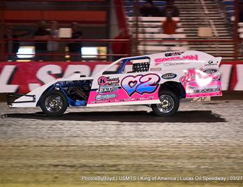 Lucas Oil Speedway (Wheatland, MO) – United States Modified Touring Series (USMTS) – King of America XIV – March 27-29, 2025. (Todd Boyd photo)