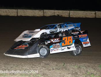 Stuart International Speedway (Stuart, IA) – Malvern Bank East Series – Blackberry Brandy Bawl – May 10th, 2024. (Mike Ruefer photo)