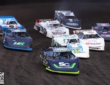 Fairbury Speedway (Fairbury, IL) – Midwest Auto Racing Series (MARS) Late Model Championship – FALS Triple Down Shootout – May 24, 2025. (Josh James Artwork photo)