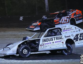 LaSalle Speedway (LaSalle, IL) – FloRacing Night in America – May 6, 2025. (Josh James Artwork photo)