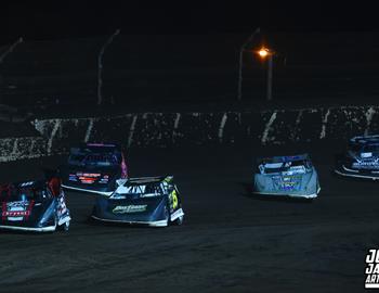 Fairbury Speedway (Fairbury, IL) – Midwest Auto Racing Series (MARS) – FALS Frenzy – October 4-5, 2024. (Josh James Artwork photo)