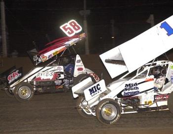 Wade Oliver (58) and Andy McElhannon (1)