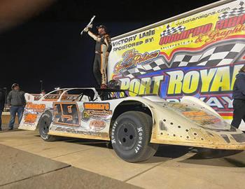 Dillan Stake had a great outing in Saturday night’s Blue Collar Classic at Port Royal (Pa.) Speedway. Not only did he register his sixth win of the year, but he also claimed the 2022 Limited Late Model Track Championship.