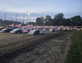 Casino Speedway (Watertown, SD) – United States Modified Touring Series (USMTS) – 14th Annual Summersota Nationals – June 17, 2025. (Casino Speedway photo)
