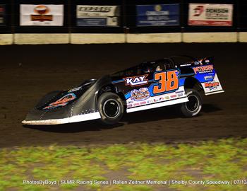 Shelby County Speedway (Harlan, IA) – Malvern Bank West Series – Rallen Zeitner Memorial – July 13th, 2024. (Todd Boyd photo)