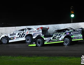 Tri-City Speedway (Granite City, IL) – Midwest Auto Racing Series (MARS) Late Model Championship – May 23, 2025. (Josh James Artwork photo)