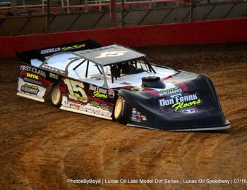 Lucas Oil Speedway (Wheatland, MO) – Lucas Oil Late Model Dirt Series – CMH Diamond Nationals – July 15th, 2023. (Todd Boyd photo)