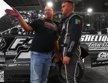 Senoia Raceway (Senoia, GA) – Castrol FloRacing Night in America – Peach State Classic – November 15th-16th, 2024. (Josh James Artwork)