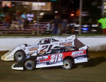 Josh led the first 22 laps at Columbus Speedway on June 11 before a mechanical failure sidelined him. (Chris McDill image)